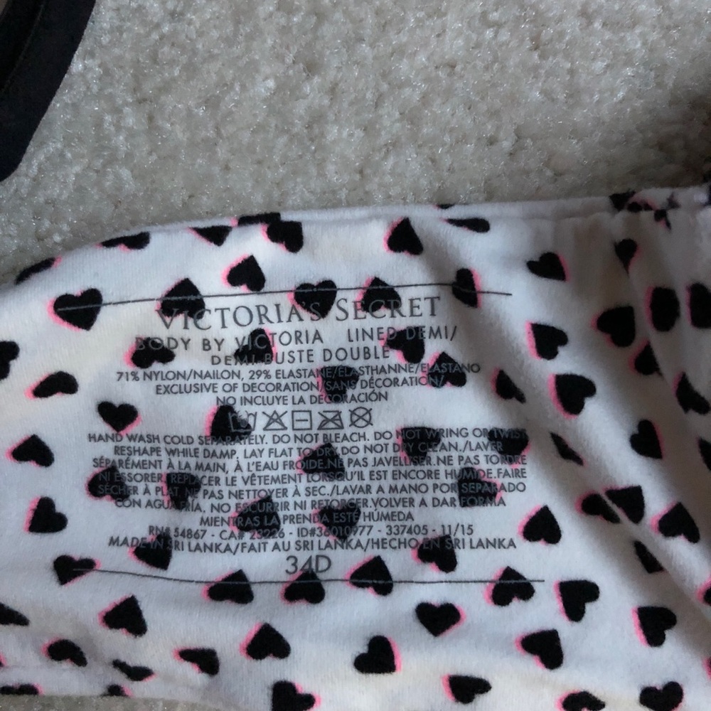 Heart Patterned Bra! - image 2